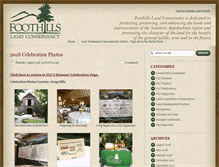 Tablet Screenshot of blog.foothillsland.org